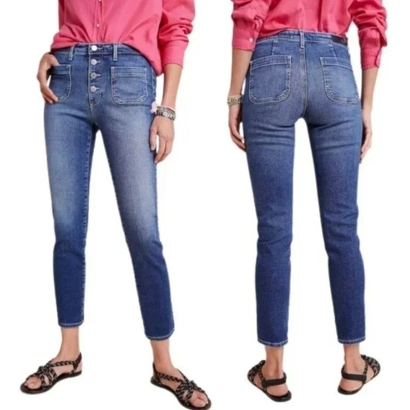 The Stevie High-Rise Skinny Ankle Jeans - Picture 2 of 12